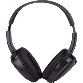 Trevi FRS1240 Over Ear Ασύρματα Ακουστικά IR με Οπτική Επαφή Μαύρο