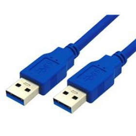 Καλώδιο USB 3.0 Type A Αρσενικό σε Αρσενικό 1.5m Μπλε Lancom WU048