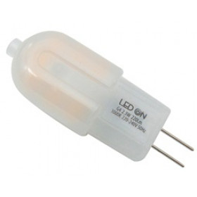 Λάμπα LED G4 230V 2.3W Θερμό Λευκό 3000K 220lm 270° Dimmable LED ON 02.001.1241