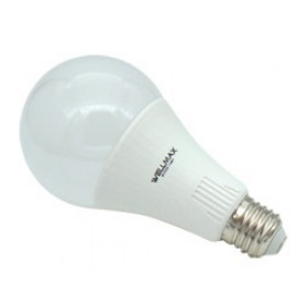 Λάμπα LED A65 E27 15W Θερμό Λευκό 4000K 1350lm 230° Wellmax 02.001.1353