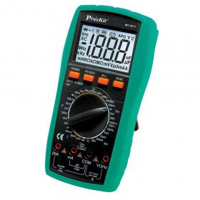 ProsKit MT-5211 Ψηφιακό Πολύμετρο LCR με Μέτρηση Θερμοκρασίας, Πυκνωτών, Συχνότητας & Πηνίων 189x97.5x35mm
