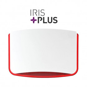 Sigma IRIS PLUS/R Σειρήνα Συναγερμού Εξωτερικού Χώρου 122dB με Flash Κόκκινου Χρώματος