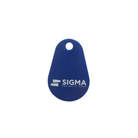 Sigma S-KEY PALETTE/BL Μπρελόκ RFID Κατάλληλο για τα πληκτρολόγια Sigma με RFID και Καρταναγνώστες S PROX Μπλε