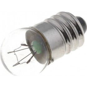 Λαμπάκι Πυρακτώσεως E10 12VDC 1.2W 100mA Brightmaster LAMP-E10/12/100