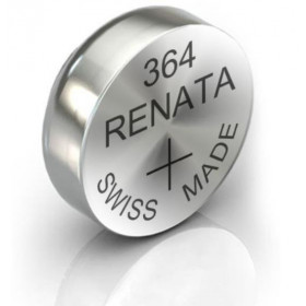 Renata 364 (SR621SW) Μπαταρία Ρολογιών Silver Oxide 1.55V 20mAh 1τμχ