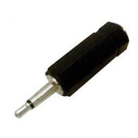 Adaptor 3.5mm Mono Αρσενικό σε 3.5mm Stereo Θηλυκό Πλαστικό Μαύρο Lancom EA2006