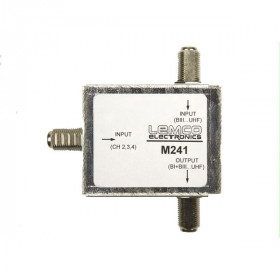 Μίκτης VHF & UHF + Ch.2-4 Lemco M241 Ασημί