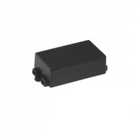 Κουτί Κατασκευών Πλαστικό ABS Μαύρο 65x38x27mm με Εξόδους Καλωδίων Gainta G1013