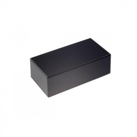 Κουτί Κατασκευών Πλαστικό ABS Μαύρο 130x68x44mm με Οδηγούς για PCB Gainta G1022B
