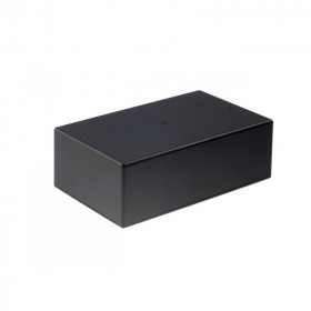 Κουτί Κατασκευών Πλαστικό ABS Μαύρο 157.8x95.5x53mm με Οδηγούς για PCB Gainta G1024B