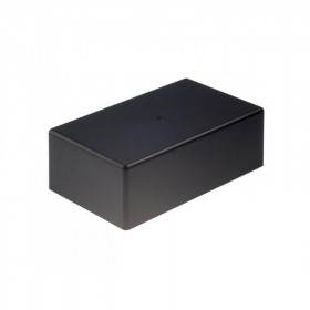 Κουτί Κατασκευών Πλαστικό ABS Μαύρο 217x138x82.2mm με Οδηγούς για PCB Gainta G1039B