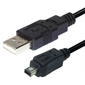 Καλώδιο USB 2.0 Type A Αρσενικό σε Mini USB 4 Pin Αρσενικό 1.5m