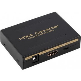 HDMI Sound Extractor 1080p 60Hz με Έξοδο Ήχου RCA & Toslink Μαύρο Anga CHM-A3