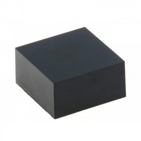 Κουτί Κατασκευών Πλαστικό ABS Μαύρο 50x50x25mm Gainta G505025B