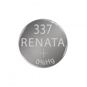 Renata 337 (SR416SW) Μπαταρία Ρολογιών Silver Oxide 1.55V 8mAh 1τμχ