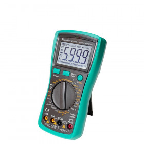 Mastech MT-1280 Ψηφιακό Πολύμετρο True RMS με Μέτρηση Θερμοκρασίας, Πυκνωτών & Συχνότητας 182x90x46mm
