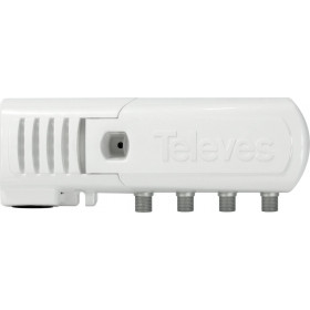 Televes 552240 Ενισχυτής Γραμμής TV 2 Εξόδων 20dB 106dBuV με Φίλτρο LTE