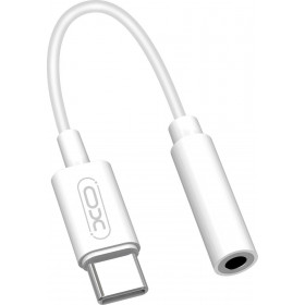 Adaptor USB Type-C σε 3.5mm Stereo Θηλυκό Λευκό XO NBR161