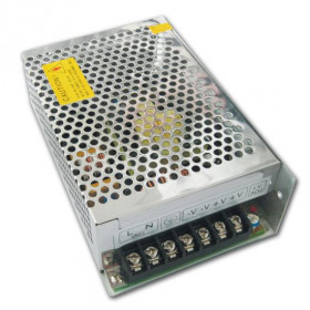 Τροφοδοτικό Switching για Ταινίες LED 12VDC 33A/400W Μεταλλικό με Ανεμιστήρα TPLE-04001N