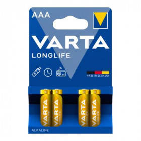 Varta Longlife Αλκαλικές Μπαταρίες AAA 1.5V 4τμχ 4103101414