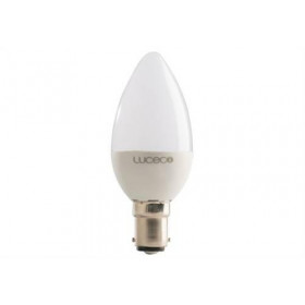 Λάμπα LED Κερί B15 3.5W Θερμό Λευκό 2700K 250lm 160° Luceco LC15W3W25-LE