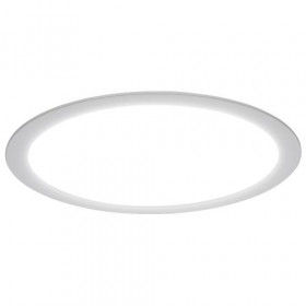 Φωτιστικό Οροφής Χωνευτό LED Φ30cm 24W 2040lm Φυσικό Λευκό 4000K Luceco ELP30W24L40-01