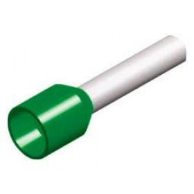 Τερματικός Ακροδέκτης Σωληνωτός Φ3.5mm για Καλώδιο 6mm² με Πράσινη Μόνωση E6012