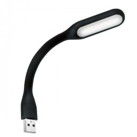 USB Ευλύγιστο Φωτιστικό LED Υψηλής Φωτεινότητας Μαύρο 170x18.5x9mm