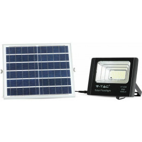 V-TAC 94008 Ηλιακός Προβολέας LED Ισχύος 40W 1050lm IP65 με Τηλεχειριστήριο Ψυχρό Λευκό 6400Κ Μαύρος