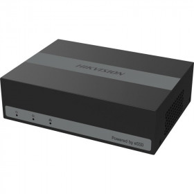 Hikvision iDS-E08HQHI-B AcuSense Καταγραφικό eDVR 8 Καναλιών 1080p +2 IP με Ενσωματωμένο Δίσκο eSSD 1TB & Audio In
