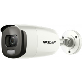 Hikvision DS-2CE12DFT-F ColorVu Κάμερα Εξωτερικού Χώρου Έγχρωμη 24/7 Bullet 1080p HDTVI Ultra Low Light IP67 με Φακό 2.8mm