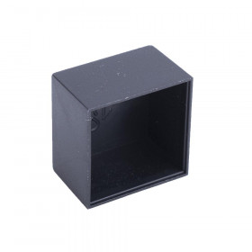 Κουτί Κατασκευών Πλαστικό Μαύρο 20x20x13mm Gainta G202013B