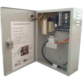 Τροφοδοτικό Switching με Φόρτιση 12VDC 5A με Ενδείξεις LED για Συστήματα Ασφαλείας PSU-1205