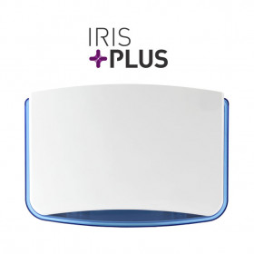 Sigma Iris Plus/B Σειρήνα Συναγερμού Εξωτερικού Χώρου 122dB με Flash Μπλε Χρώματος