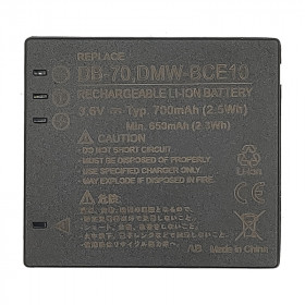 Μπαταρία Αντικατάστασης για Panasonic DMW-BCE10 & DB-70 Fujitron PL168