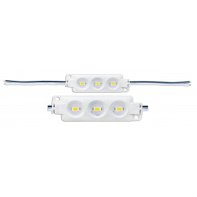 LED Module Ψυχρό Λευκό SMD5730 12VDC 1.2W 100lm 120° IP65 67.5x19.5x5.6mm