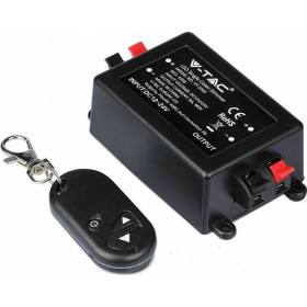 Dimmer Controller για Ταινίες LED Μονού Χρώματος 12-24VDC 90W Max. IP20 με Τηλεχειριστήρια RF 3300