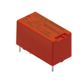 Ρελέ Ηλεκτρομαγνητικό 24VDC 6A 1 Επαφής N.O 4 Pin για PCB Schrack RE030024 /034024