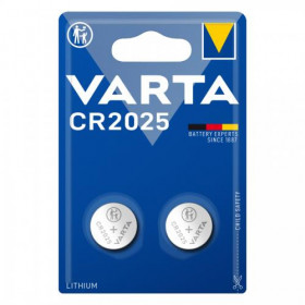 Varta Μπαταρία Λιθίου CR2025 3V 2τμχ 6025101402