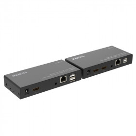 GBC HDMI KVM & IR Extender UTP CAT6/7 έως 50m 1080p, 3D, Τηλεχειρισμός, 2xUSB, Loop, PoC 14.2800.64