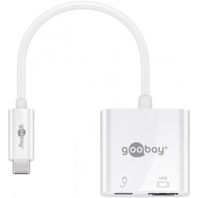 Goobay Μετατροπέας USB-C σε HDMI 4Κ 60Hz με USB-C Power Delivery 60W 0.2m 51775