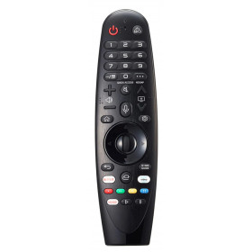 JollyLine Τηλεχειριστήριο Αντικατάστασης για LG TV με Air Mouse, Voice Control & Bluetooth Μαύρο JL1502