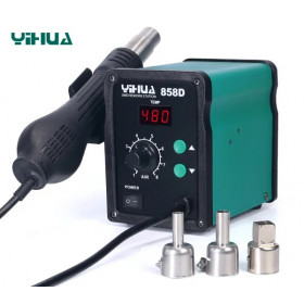 Yihua YH-858D Σταθμός Θερμού Αέρα Ψηφιακός 650W 100÷500°C 120L/min