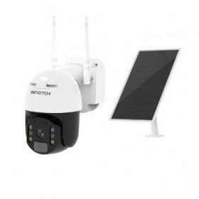 iSnatch HeyCam Free+ IP Wi-Fi Κάμερα Μπαταρίας 1080p Εξωτερικού Χώρου με Κίνηση & Οριζόντιο Auto Tracking, Ανιχνευτή PIR, Ηλιακό Panel & Αμφίδρομο Ήχο
