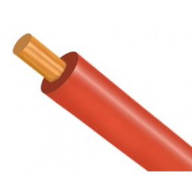 Καλώδιο Σιλικόνης Πυράντοχο SIAF 1x1.8mm Κόκκινο 100m 02.040.0043