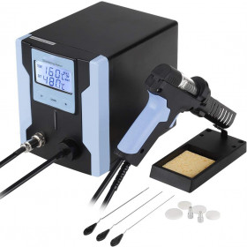 Zhongdi ZD-8915 Σταθμός Αποκόλλησης Ψηφιακός 90W 160÷480°C 7 Pin με Κεραμική Αντίσταση