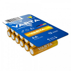 Varta LongLife Αλκαλικές Μπαταρίες AΑA 1.5V 12τμχ 4103301112