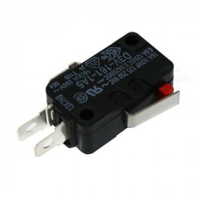 Microswitch Snap Action SPDT Με Έλασμα 14mm 16Α 250VAC 1.96N Omron D3V-161-1A5