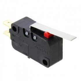 Microswitch Snap Action SPDT Με Έλασμα 27.5mm 16Α 250VAC 1.96N Omron D3V-162-1A5