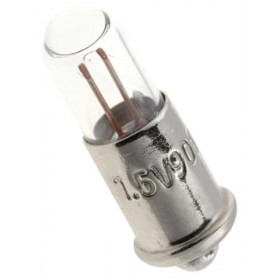 Λαμπάκι Πυρακτώσεως Sub-Midget 1.5V 90mA Φ4.8x16mm για Κλειδιά Αυτοκινήτου Brightmaster LAMP 1580